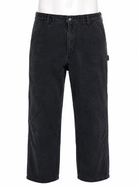 Size 38x30 Carhartt B11 MDT Dungaree‎ Fit Carpenter Work Pants Faded Navy